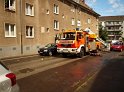 Feuerwehrmann verunglueckt Köln Kalk P16